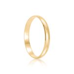 Aliança Ouro 18k Individual 800097