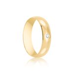 Aliança Ouro 18k Individual 800078/800079
