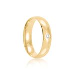 Aliança Ouro 18k Individual 800081/800080