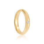 Aliança Ouro 18k Individual 800088/800089
