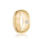 Aliança Ouro 18k Individual 800111/801323
