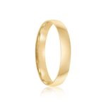Aliança Ouro 18k Individual  Abaulada  3,2mm  Diamante  1,5  pts  (801942/1943)