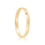 Par Aliança Ouro 10k  Reta  2,4mm  (802569)