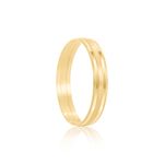 Par Aliança Ouro 10k  reta  3,2mm  (801576)