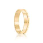 Par Aliança Ouro 10k  Reta  Zircônia  4mm  (801593/1652)