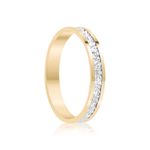 Par Aliança Ouro 10k  Reta  3,2mm  (801573)