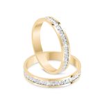 Par Aliança Ouro 10k  Reta  3,2mm  (801573)