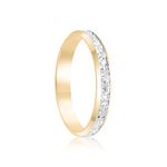 Par Aliança Ouro 10k  Abaulada  3mm  (801571)