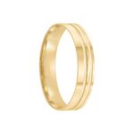 Par Aliança Ouro 18k Reta 4mm (801989)