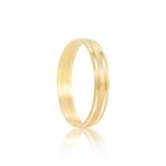 Aliança Ouro 18k Individual Reta 3mm (801379)