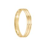 Aliança Ouro 18k Individual Reta 3mm (801997)