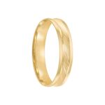 Aliança Ouro 18k Individual Côncava 4mm (801936)