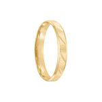 Aliança Ouro 18k Individual Reta 3mm (801991)