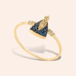 Anel Ouro 18K Nossa Senhora Aparecida 310648