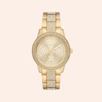 Relógio Michael Kors Feminino Multifunção Dourado MK7270/1DN
