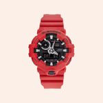 Relógio Casio G-shock Vermelho Analógico Digital GA-700-4ADR