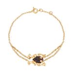 Pulseira Prata Sapo Zircônia 1801267