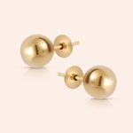 Brinco Ouro 18k Infantil Bola 103039INF