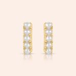Brinco Ouro 18k Pérola 104370