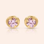 Brinco Ouro 18K Infantil 2,0mm Rococó 104804
