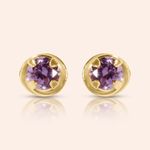 Brinco Ouro 18K Infantil 2,0mm Rococó 104804
