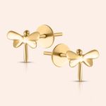 Brinco Ouro 18K Infantil Libélula 105851
