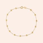 Pulseira Ouro 18k Veneziana Bola 1804291