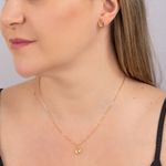 Pingente Ouro 18k Gato 517788