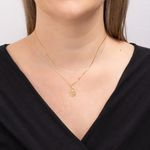 Pingente Ouro 18k Madona Maria e Jesus 516997