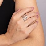 Anel Ouro 18k Angélica 303524
