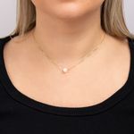 Gargantilha Ouro 18K Pérola Biwa 602813