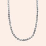 Gargantilha Prata 925 Riviera Moissanite 605877