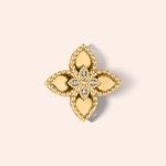 Pingente Ouro 18k Trevo Diamante 517476