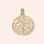 Pingente Ouro 18k Árvore da Vida Vazada 517847