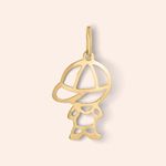 Pingente Ouro 18K Menino 503756