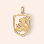 Pingente Ouro 18K São Jorge 507400
