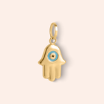 Pingente Ouro 18k Hamsa