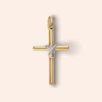 Pingente Ouro 18K Cruz