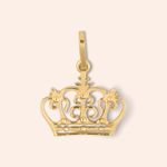 Pingente Ouro 18k Coroa 510106