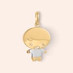 Pingente Ouro 18K Menino 512404