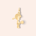 Pingente Ouro 18k Menino 512819