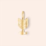 Pingente Ouro 18k Gato 513473