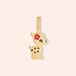 Pingente Ouro 18k Bambi 513967
