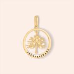 Pingente Ouro 18k Árvore Prosperidade 514276