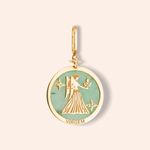 Pingente Ouro 18k Signo Virgem