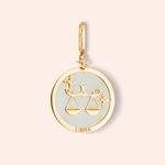 Pingente Ouro 18k Signo Libra 516668