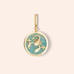Pingente Ouro 18k Signo Escorpião 516669