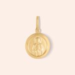 Pingente Ouro 18K Santa Edwiges 506653