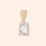 Pingente Ouro 18K Zircônia 505083