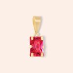 Pingente Ouro 18K Zircônia 505083
